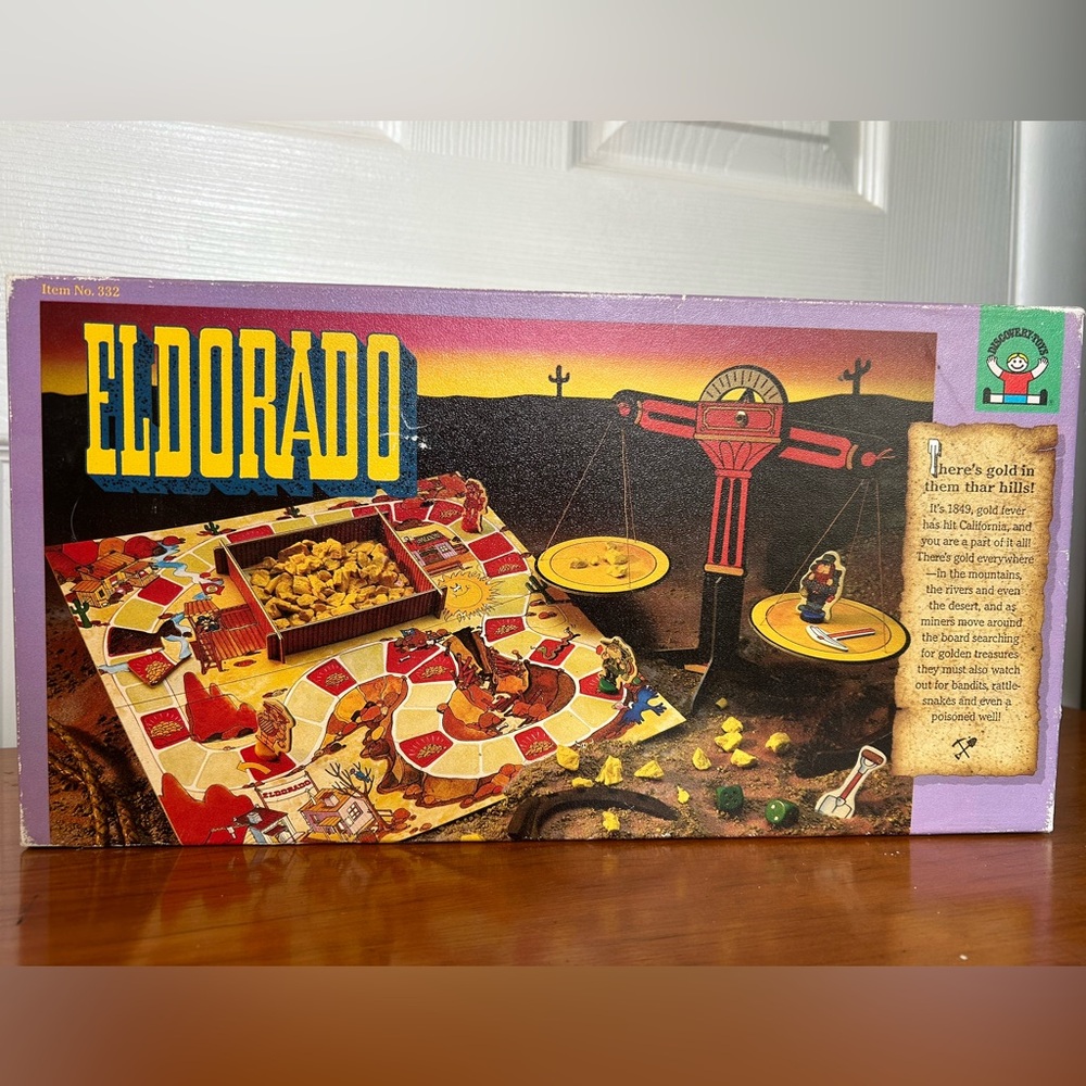 Vintage 1988 Eldorado Board Game